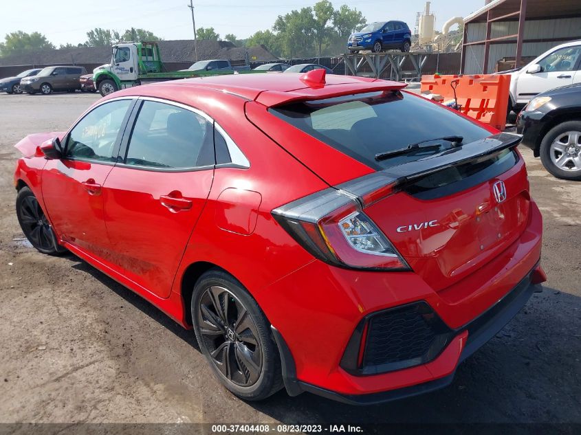 2018 HONDA CIVIC HATCHBACK EX - SHHFK7H54JU208526