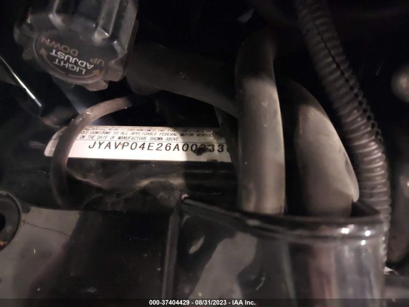 2006 YAMAHA XVZ13 TF - JYAVP04E26A009336