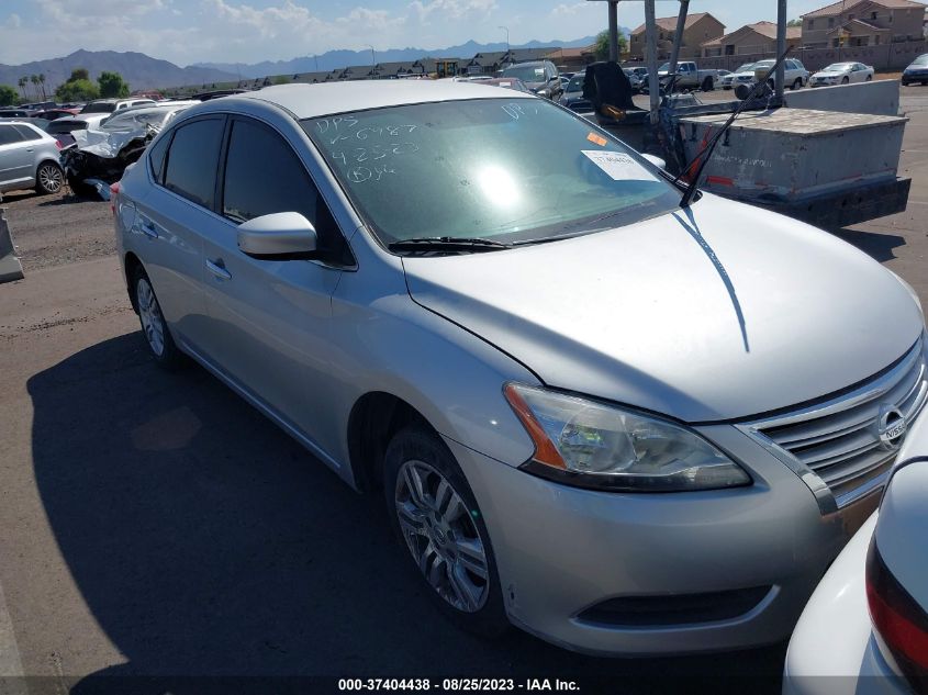 2013 NISSAN SENTRA S/SV/SR/SL - 3N1AB7AP6DL776986