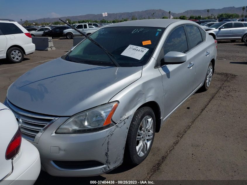 2013 NISSAN SENTRA S/SV/SR/SL - 3N1AB7AP6DL776986