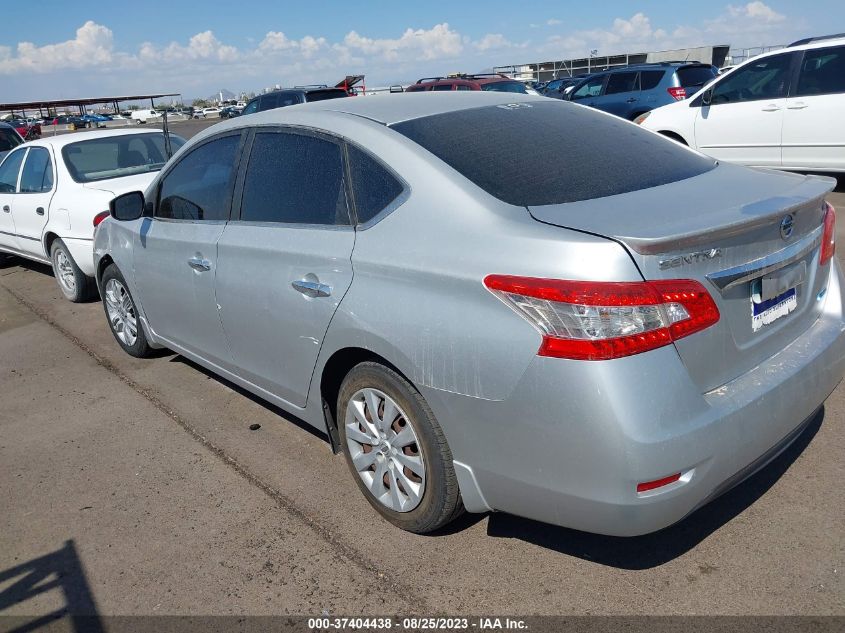 2013 NISSAN SENTRA S/SV/SR/SL - 3N1AB7AP6DL776986