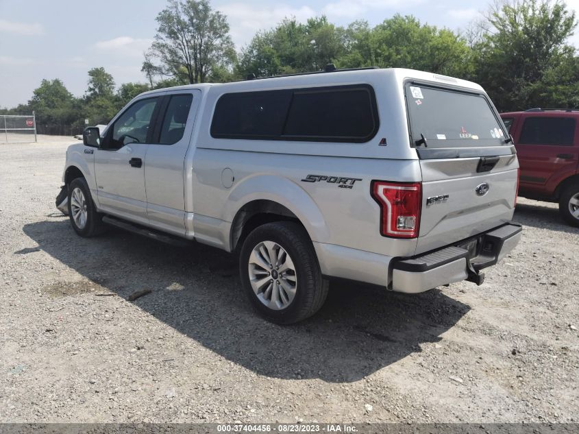 2016 FORD F-150 XLT/XL/LARIAT - 1FTEX1EP1GFD60625