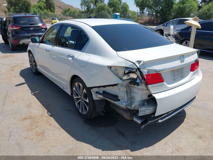 2015 HONDA ACCORD SEDAN SPORT - 1HGCR2F5XFA104274