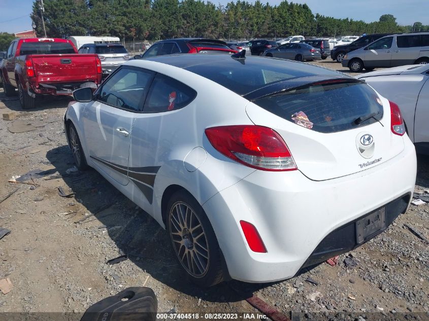 2013 HYUNDAI VELOSTER W/BLACK INT - KMHTC6AD2DU110972
