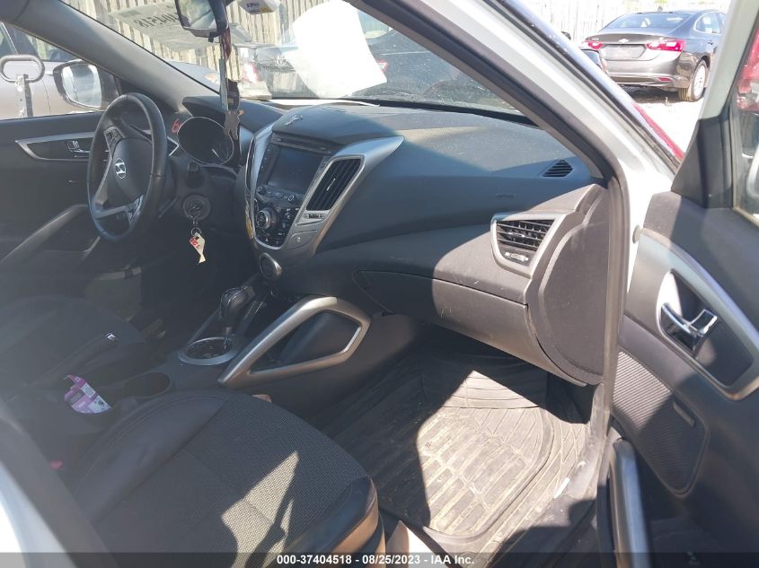 2013 HYUNDAI VELOSTER W/BLACK INT - KMHTC6AD2DU110972