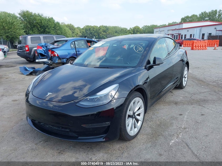 VIN 5YJ3E1EB9NF132388 2022 TESLA MODEL 3 LONG RANGE