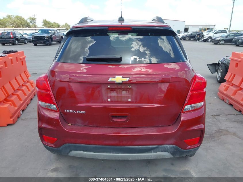 2022 CHEVROLET TRAX LT - KL7CJPSM6NB511238