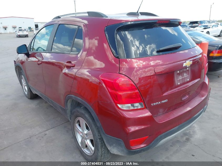 2022 CHEVROLET TRAX LT - KL7CJPSM6NB511238