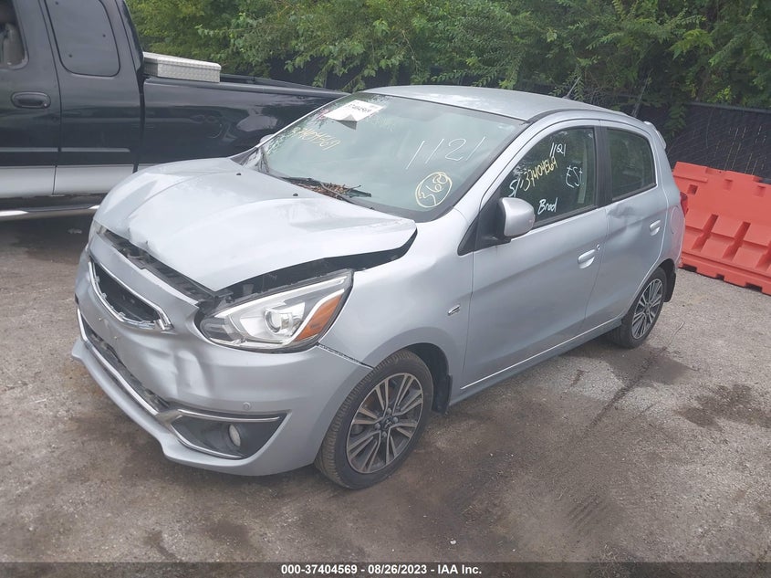 VIN ML32A5HJ3JH007336 2018 MITSUBISHI MIRAGE GT