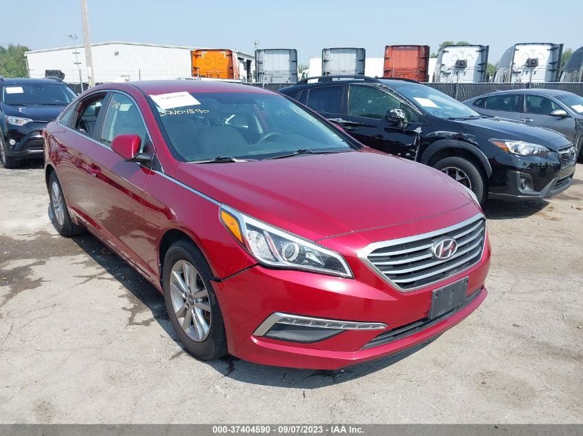 2015 HYUNDAI SONATA 2.4L SE - 5NPE24AF6FH055882