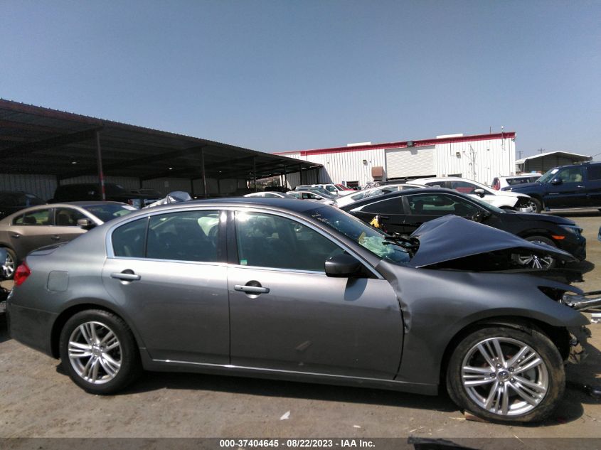 2013 INFINITI G37 SEDAN JOURNEY JN1CV6AP9DM302093