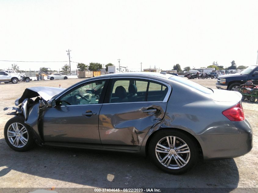 2013 INFINITI G37 SEDAN JOURNEY JN1CV6AP9DM302093