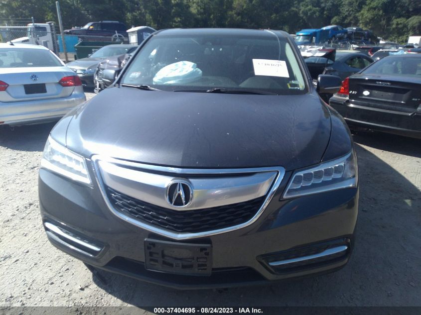 2014 ACURA MDX TECH PKG - 5FRYD4H44EB032348