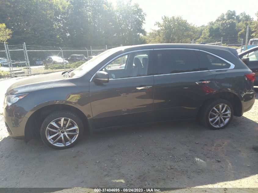 2014 ACURA MDX TECH PKG - 5FRYD4H44EB032348