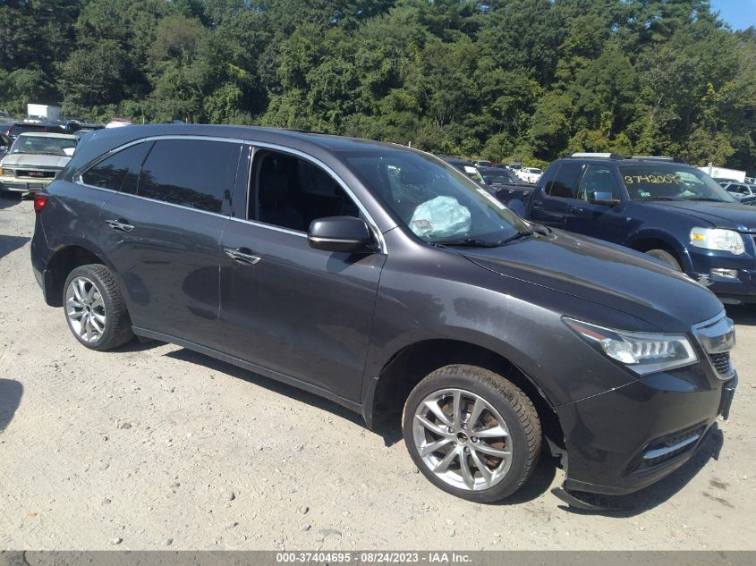 2014 ACURA MDX TECH PKG - 5FRYD4H44EB032348