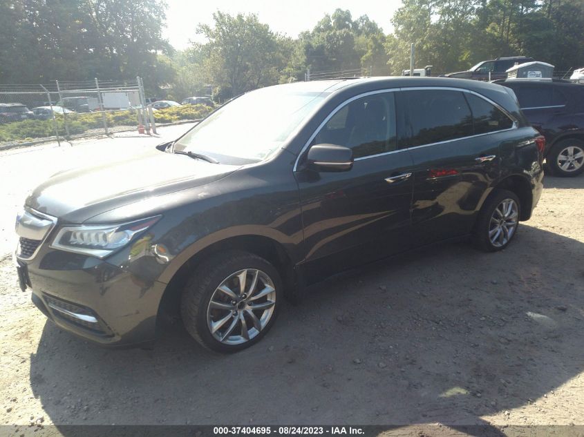 2014 ACURA MDX TECH PKG - 5FRYD4H44EB032348
