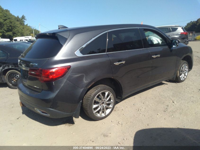 2014 ACURA MDX TECH PKG - 5FRYD4H44EB032348