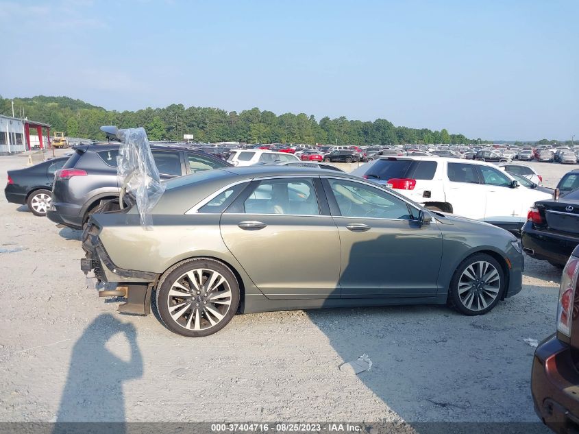 2017 LINCOLN MKZ SELECT - 3LN6L5C99HR602461