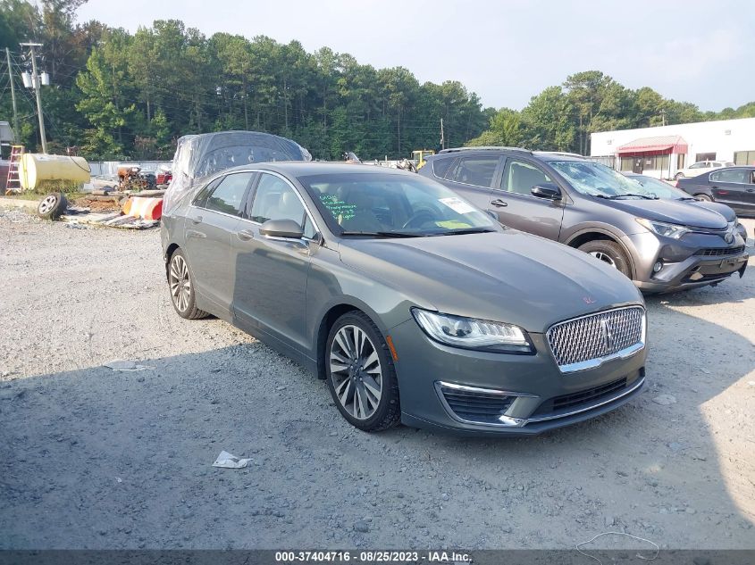 2017 LINCOLN MKZ SELECT - 3LN6L5C99HR602461
