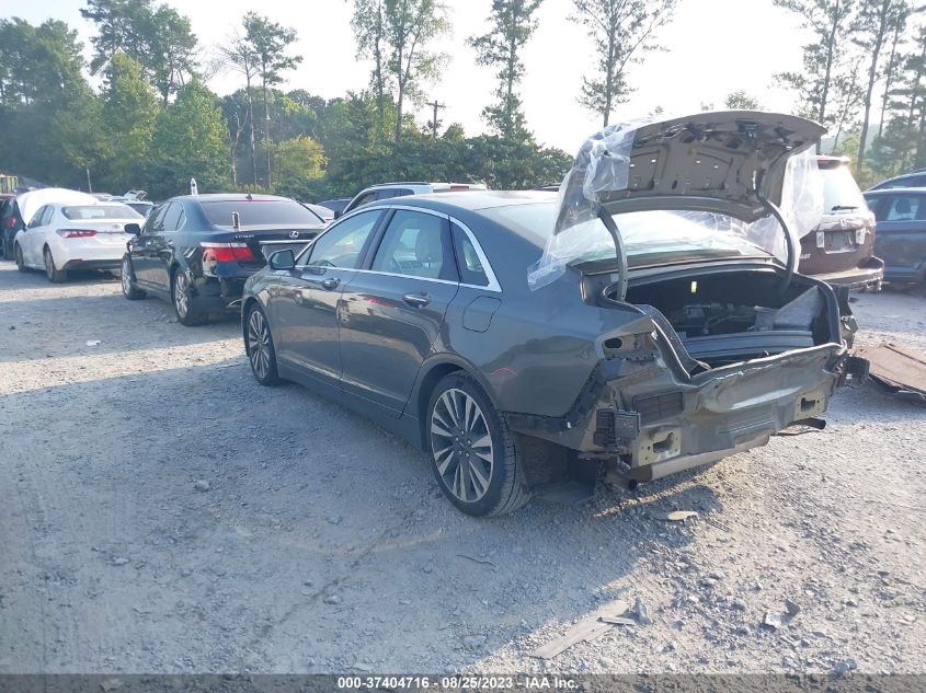2017 LINCOLN MKZ SELECT - 3LN6L5C99HR602461