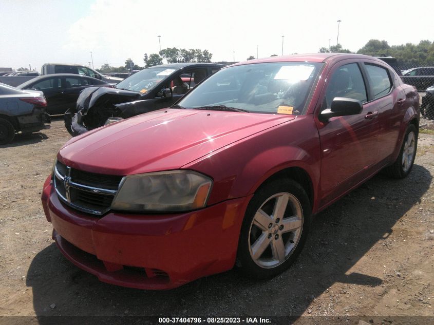 2013 DODGE AVENGER SXT - 1C3CDZCB7DN544673