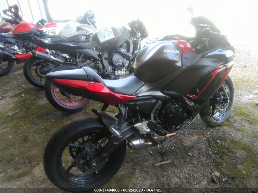 2022 KAWASAKI EX650 N - ML5EXEN15NDA60420