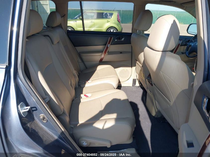 2013 TOYOTA HIGHLANDER HYBRID LIMITED JTEDC3EH3D2017079