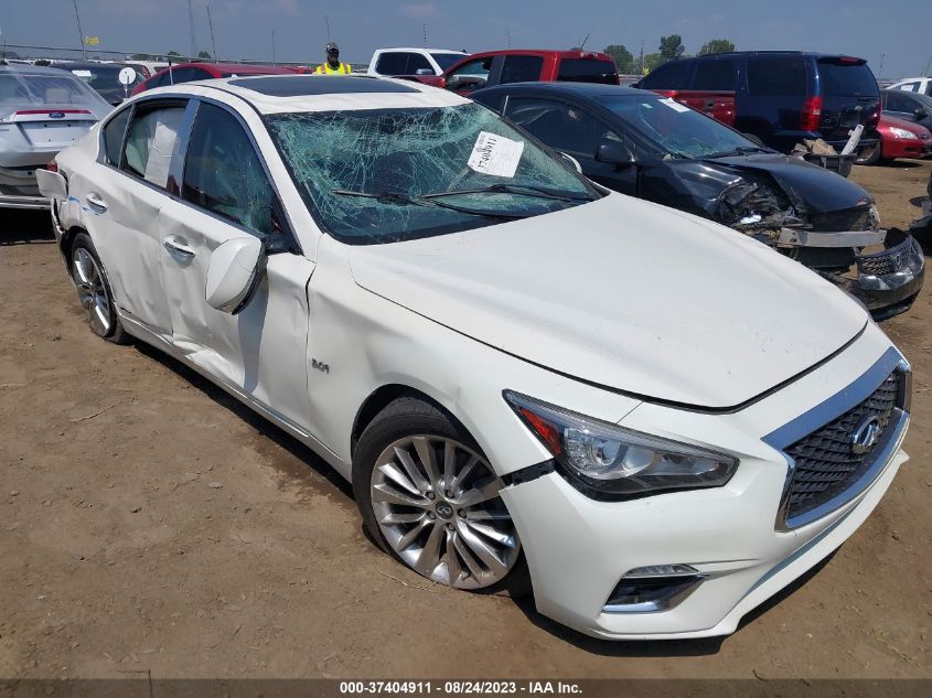 2019 INFINITI Q50 3.0T LUXE - JN1EV7AP4KM515996