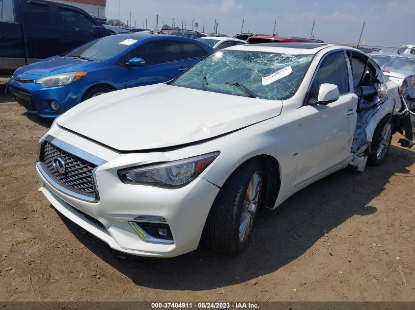 2019 INFINITI Q50 3.0T LUXE - JN1EV7AP4KM515996