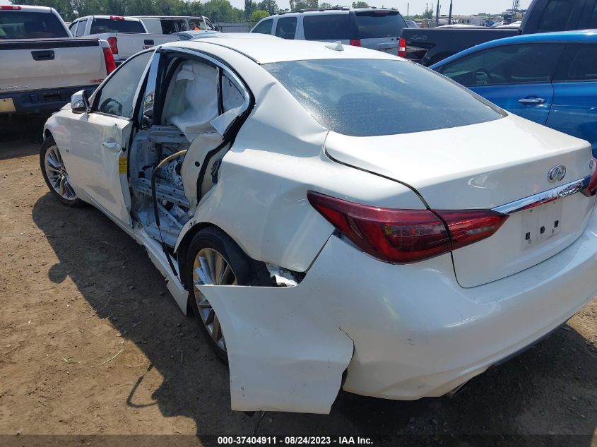 2019 INFINITI Q50 3.0T LUXE - JN1EV7AP4KM515996