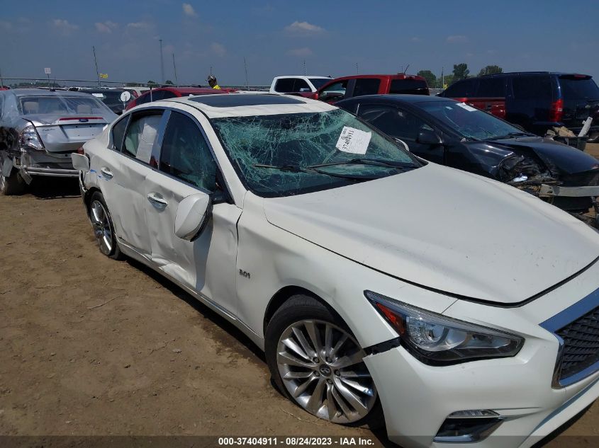 2019 INFINITI Q50 3.0T LUXE - JN1EV7AP4KM515996