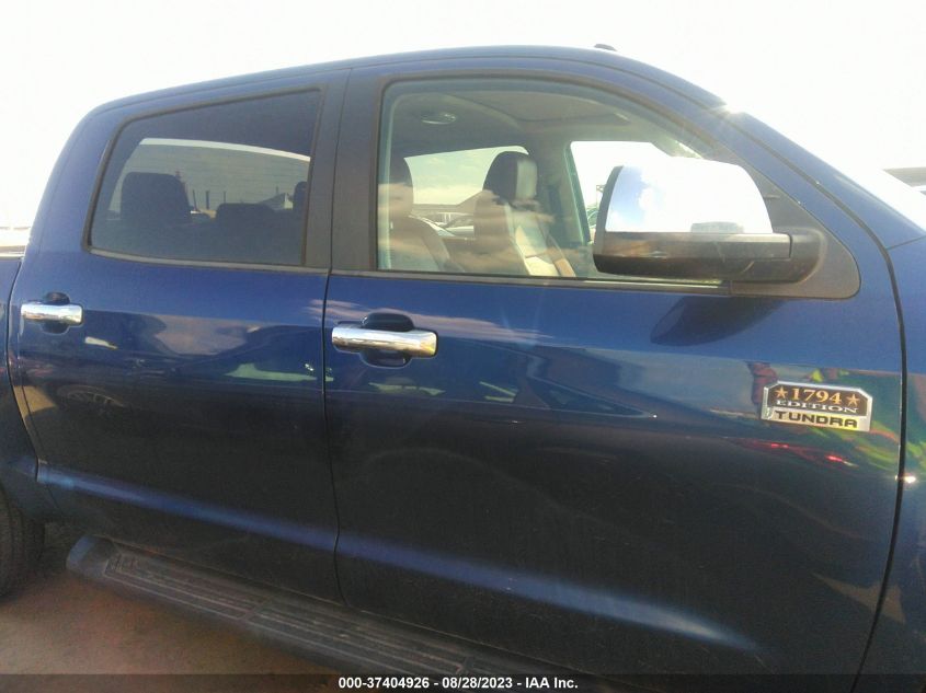 2015 TOYOTA TUNDRA 2WD TRUCK PLATINUM/1794 5TFGY5F13FX176609