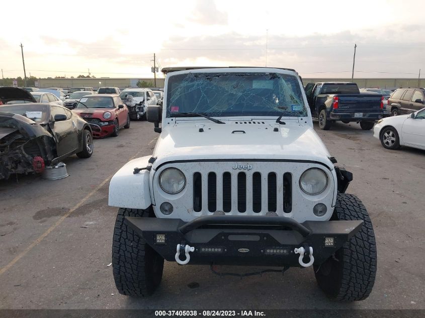 2014 JEEP WRANGLER UNLIMITED SAHARA - 1C4BJWEG9EL238644