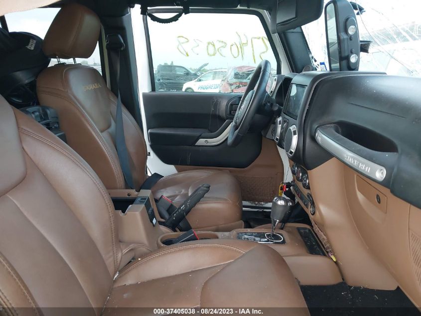 2014 JEEP WRANGLER UNLIMITED SAHARA - 1C4BJWEG9EL238644