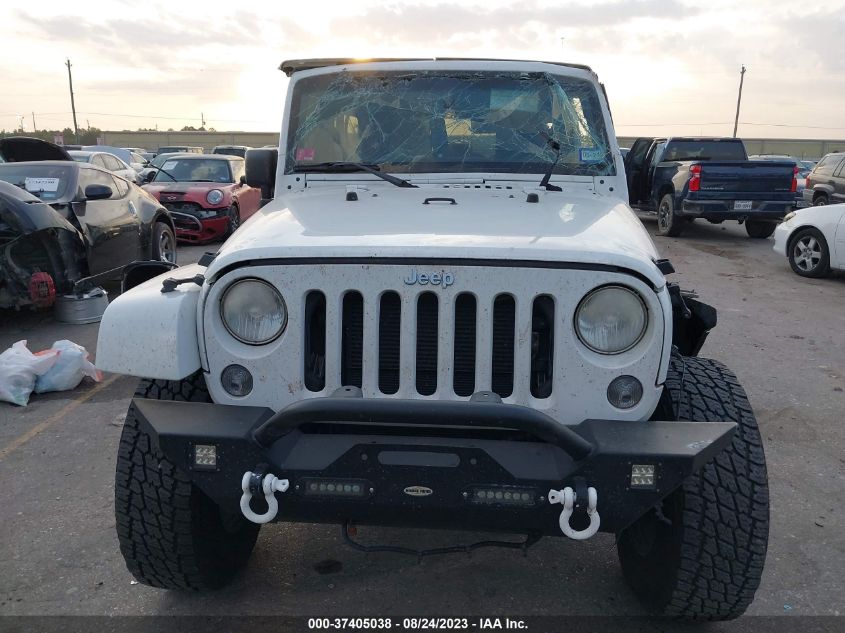 2014 JEEP WRANGLER UNLIMITED SAHARA - 1C4BJWEG9EL238644