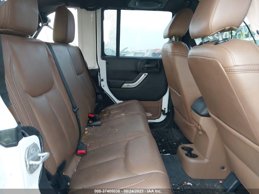 2014 JEEP WRANGLER UNLIMITED SAHARA - 1C4BJWEG9EL238644