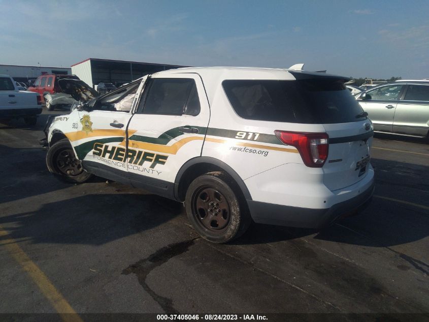 2017 FORD POLICE INTERCEPTOR 1FM5K8AR1HGD58573