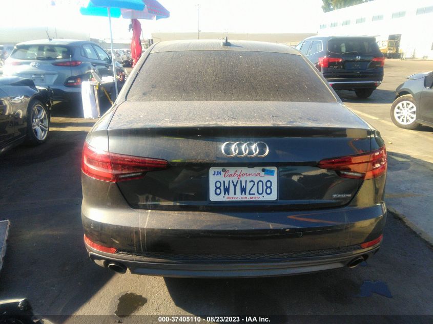 2018 AUDI A4 PREMIUM PLUS - WAUENAF40JA131199