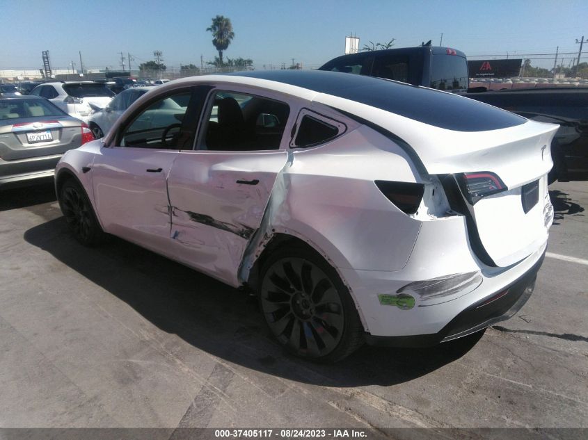 2023 TESLA MODEL Y LONG RANGE - 7SAYGDEE9PA025131