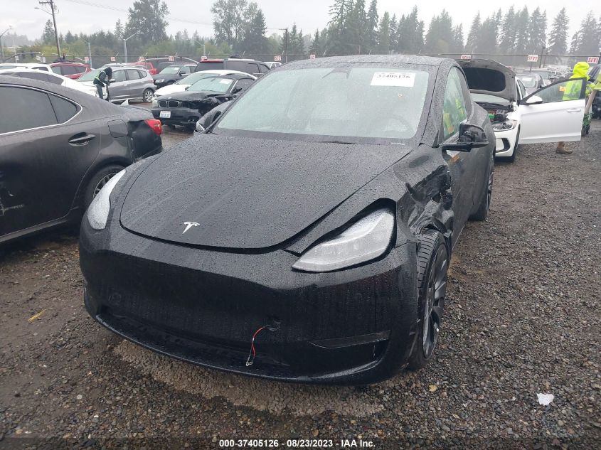 2022 TESLA MODEL Y PERFORMANCE - 7SAYGDEFXNF558565