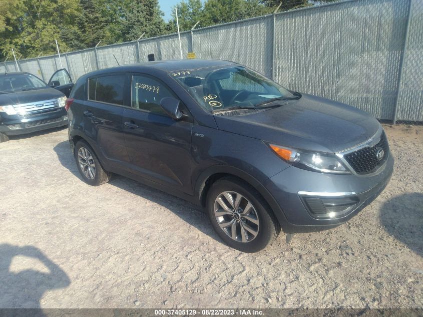 2016 KIA SPORTAGE LX - KNDPBCAC9G7858183