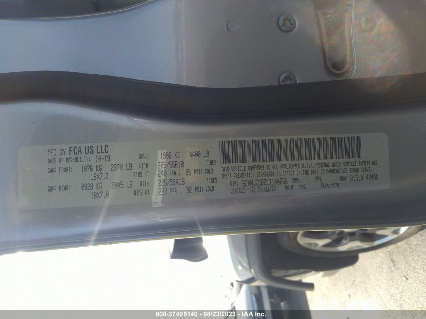 2020 JEEP COMPASS LIMITED - 3C4NJCCB2LT140656