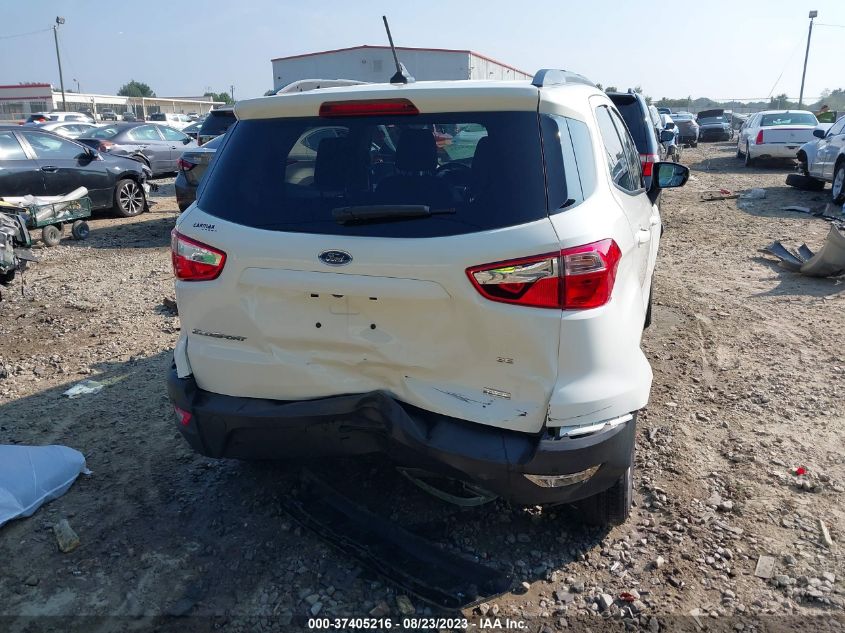 2018 FORD ECOSPORT SE - MAJ3P1TE0JC225532