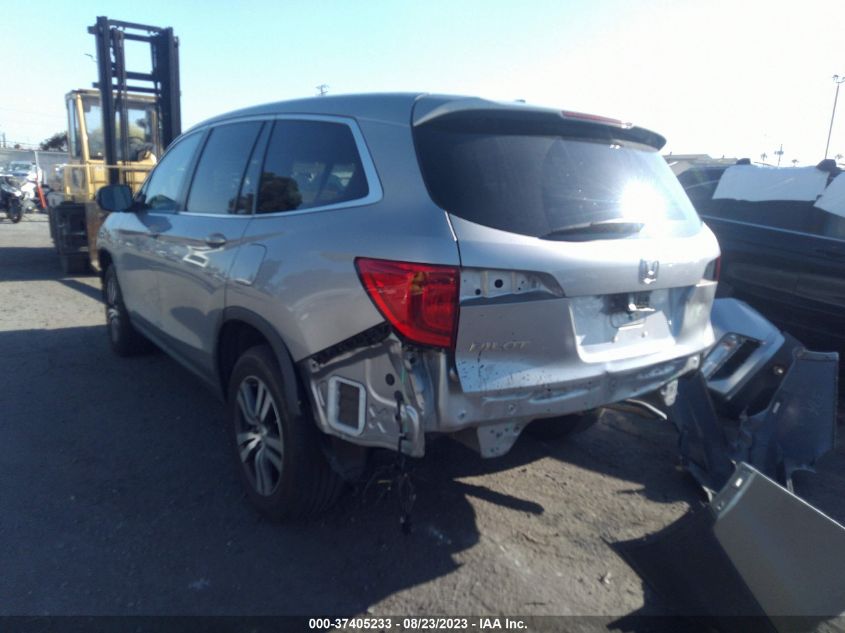 2016 HONDA PILOT EX - 5FNYF5H33GB033079