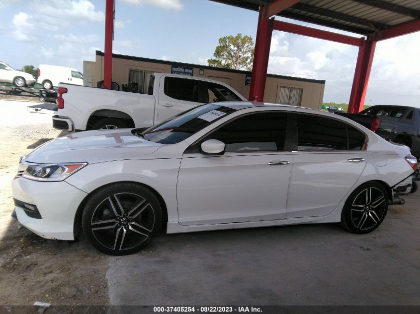 2017 HONDA ACCORD SEDAN SPORT - 1HGCR2F51HA285462