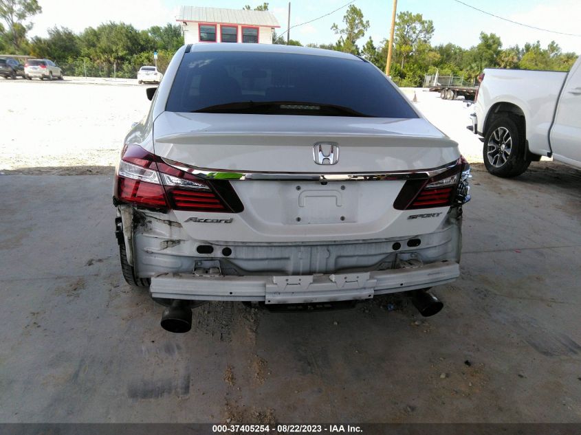 2017 HONDA ACCORD SEDAN SPORT - 1HGCR2F51HA285462