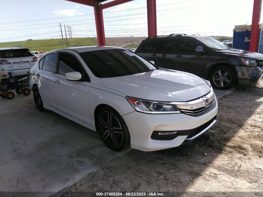 2017 HONDA ACCORD SEDAN SPORT - 1HGCR2F51HA285462
