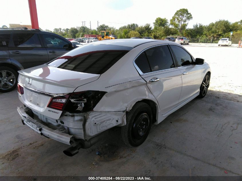 2017 HONDA ACCORD SEDAN SPORT - 1HGCR2F51HA285462