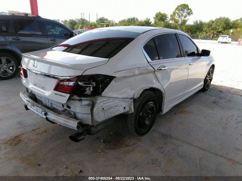 2017 HONDA ACCORD SEDAN SPORT - 1HGCR2F51HA285462