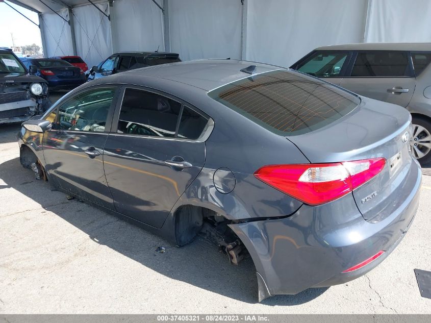 2015 KIA FORTE EX - KNAFZ4A89F5335682